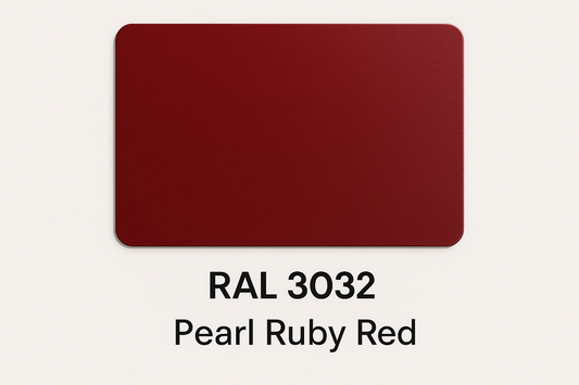 Display RAL 3032 Pearl Ruby Red