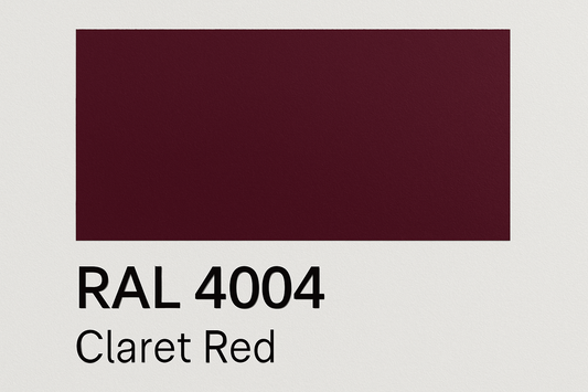 Display RAL 4004 Claret Red