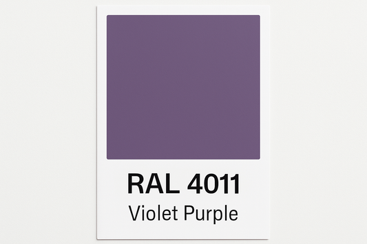 Display RAL 4011 Violet Purple