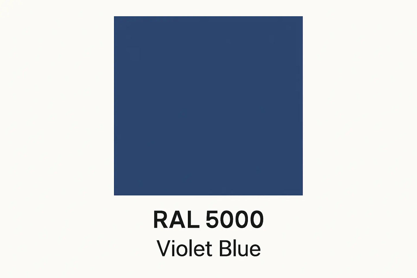 Display RAL 5000 Violet Blue