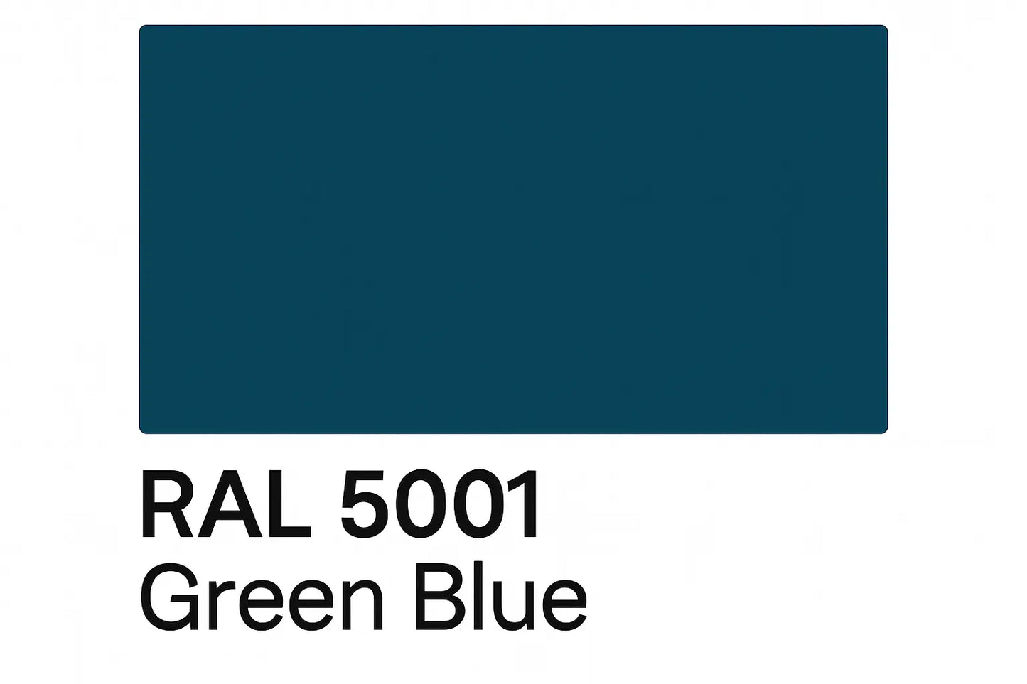 Display RAL 5001 Green Blue