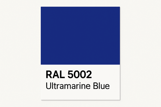 Display RAL 5002 Ultramarine Blue