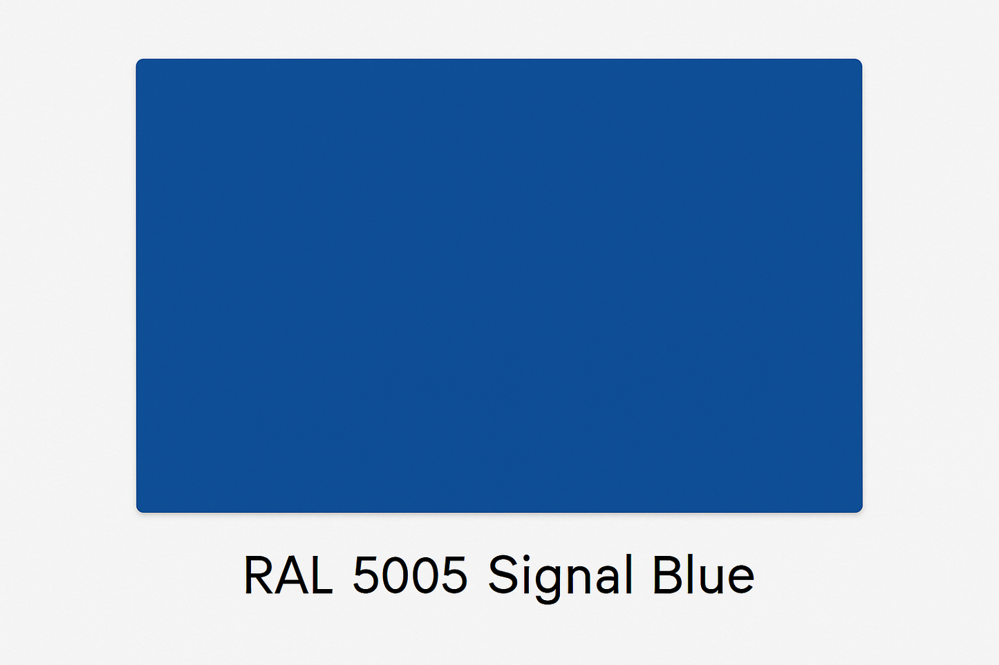 Display RAL 5005 Signal Blue