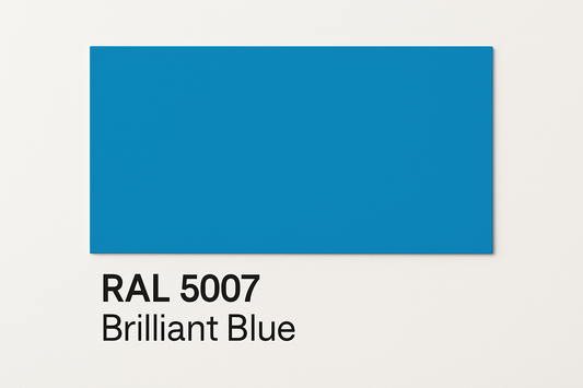 Display RAL 5007 Brilliant Blue