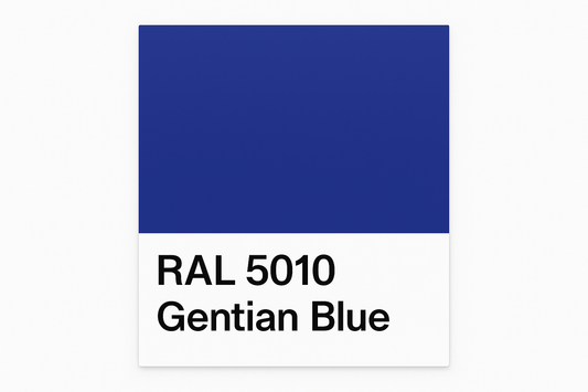 Display RAL 5010 Gentian Blue