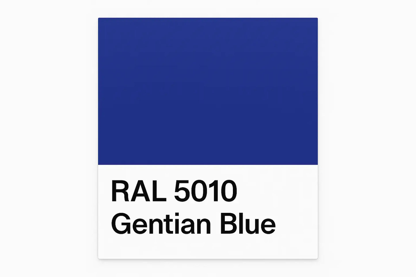 Display RAL 5010 Gentian Blue