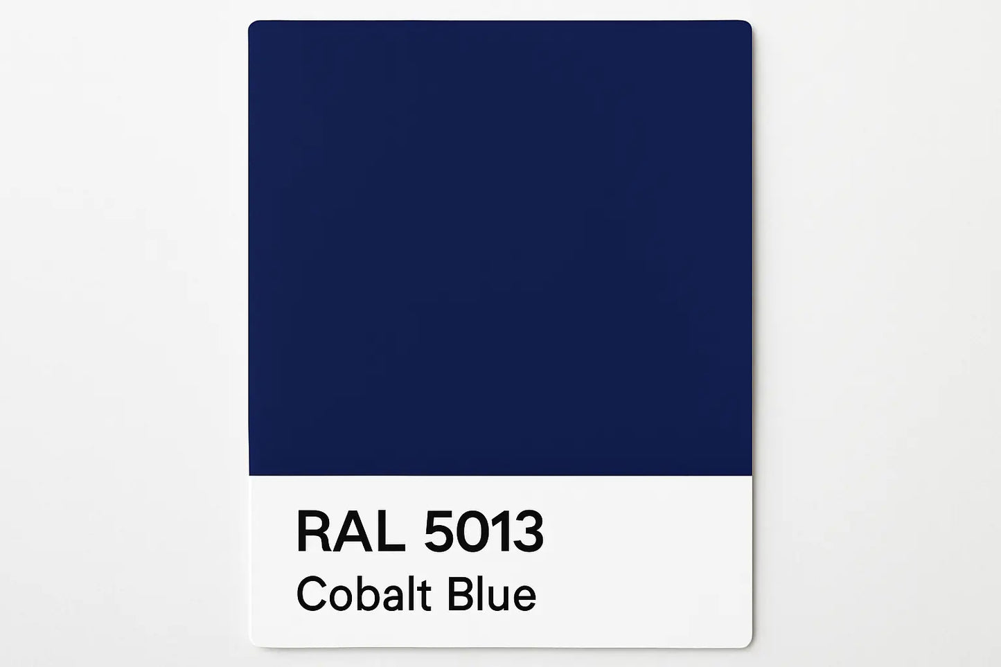 Display RAL 5013 Cobalt Blue