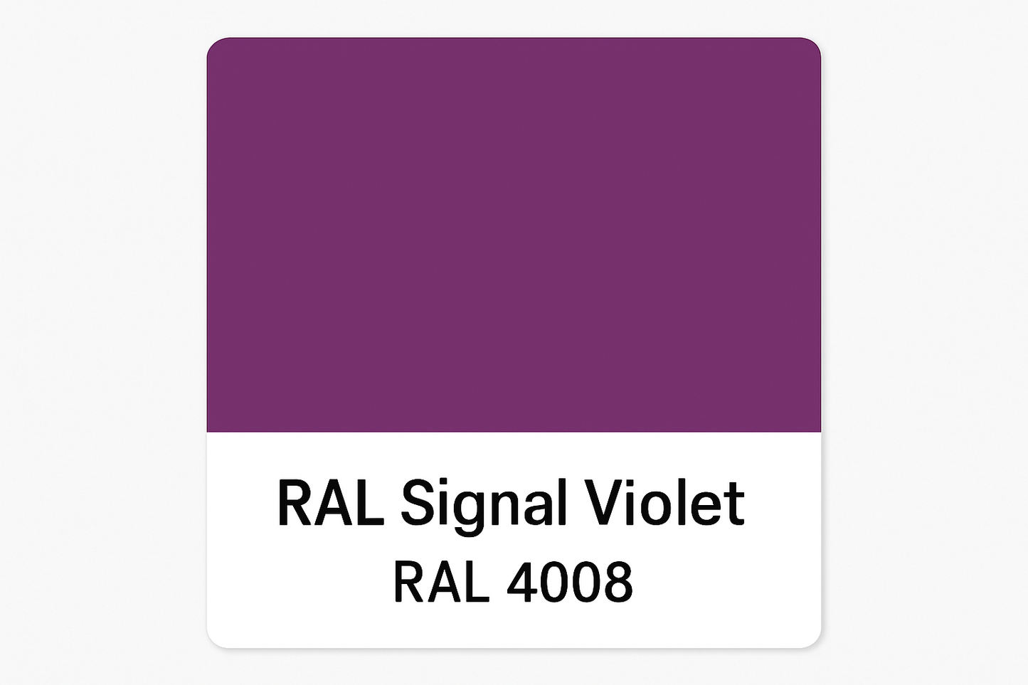 Display RAL Signal Violet