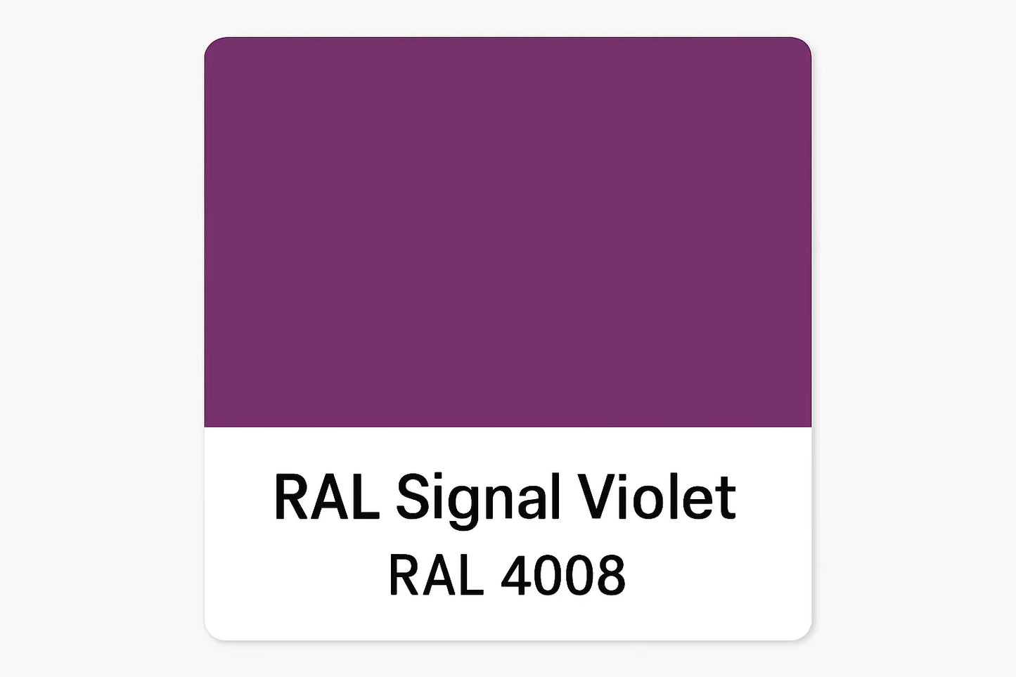 Display RAL Signal Violet