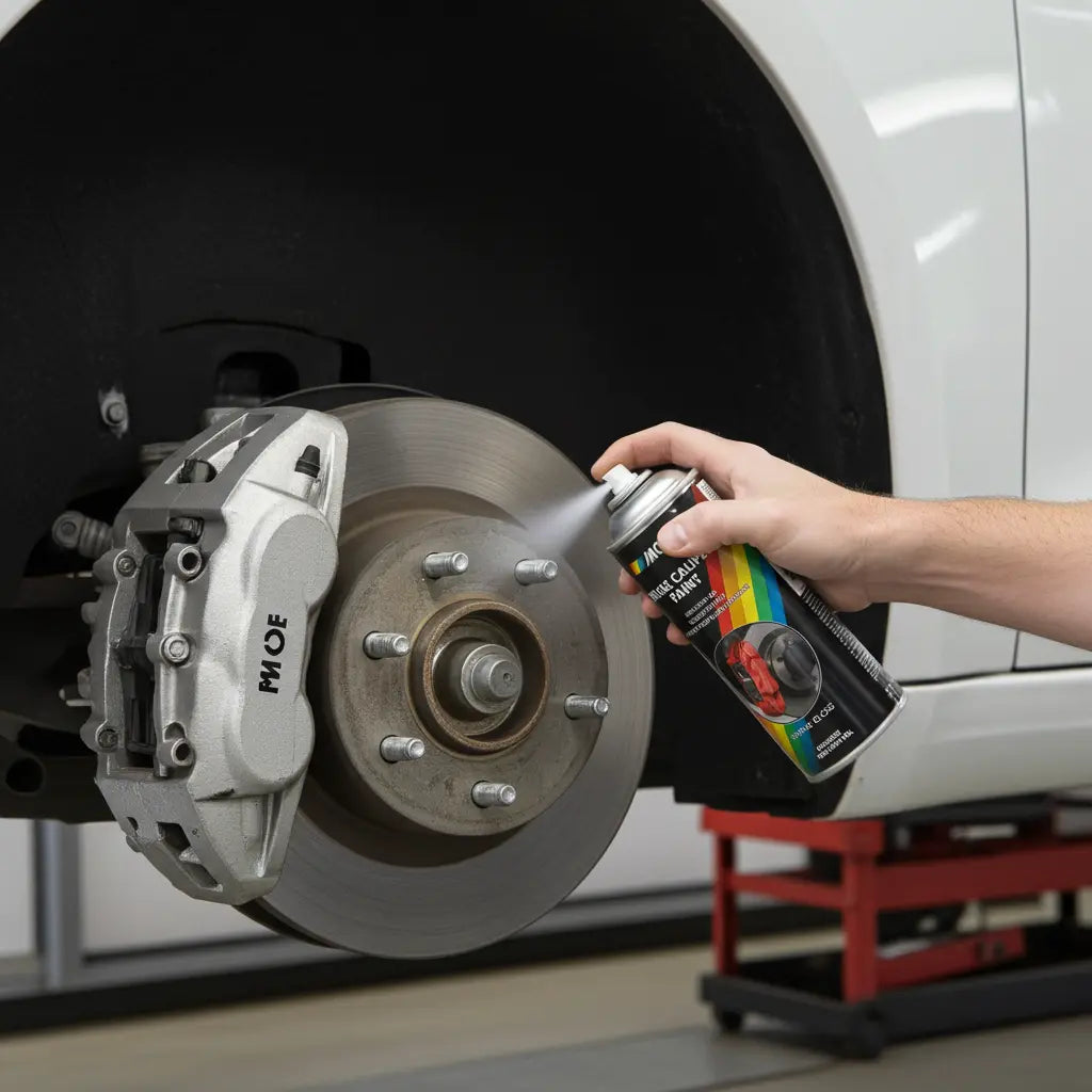 Brake Caliper / Drum Silver 400ml Motip