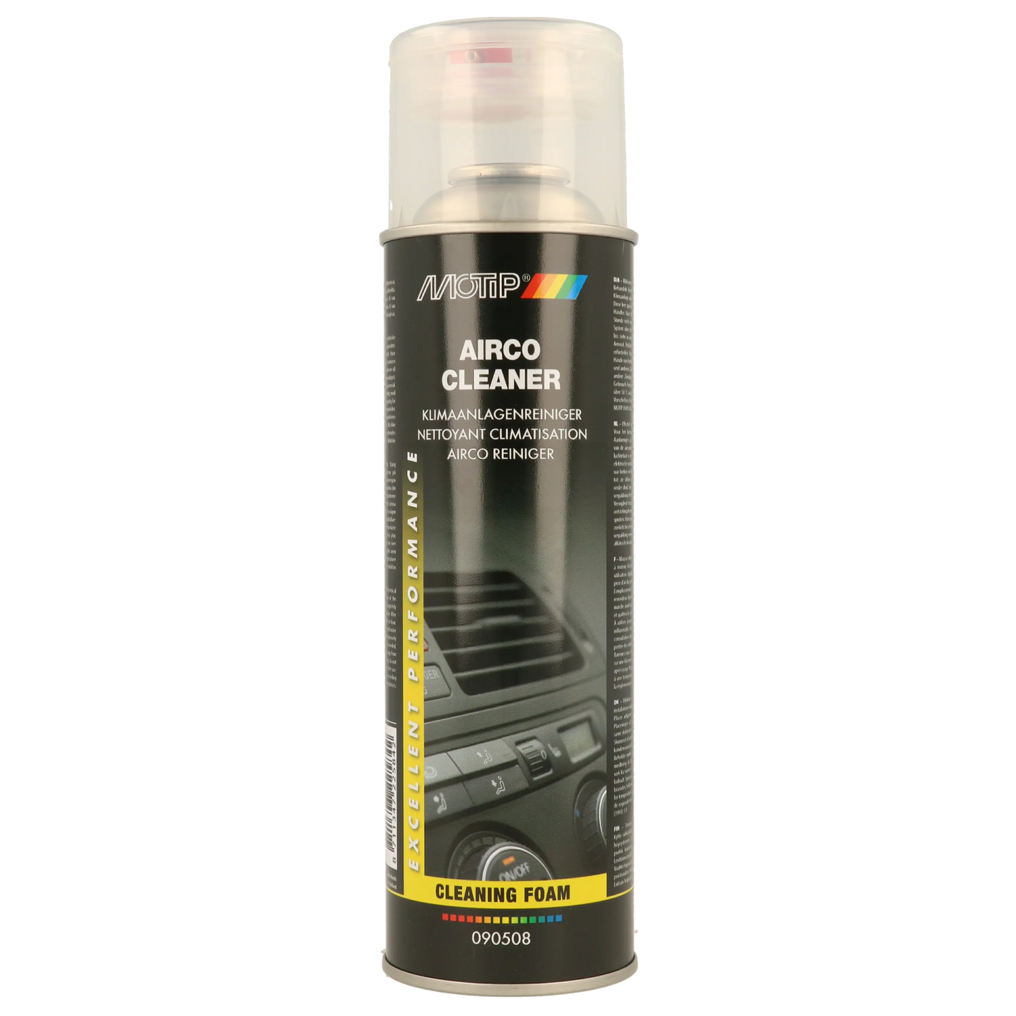 Airco Cleaner - Airco Cleaner has a subtle scent, optimizes the functioning of the air-conditioning and prevents malfunction - Aerosols "R" Us