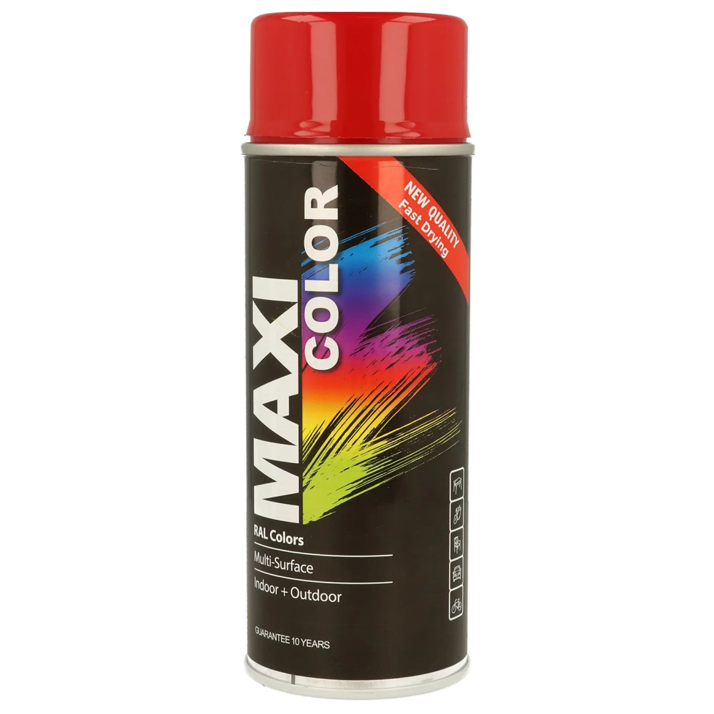 MAXICOLOR Gloss Carmine Red Ral 3002 - Aerosols "R" Us