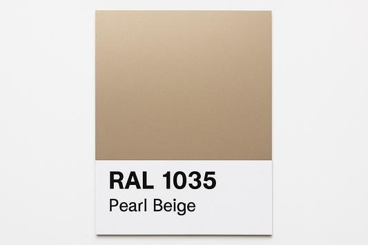 Show a example of RAL 1035 Pearl Beige