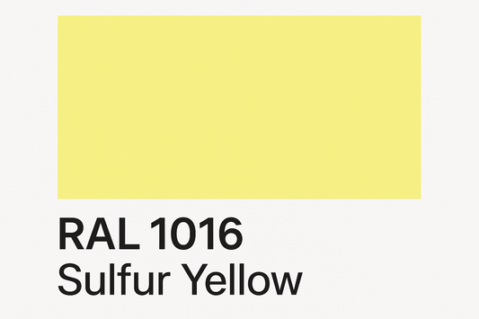 Show an example of RAL 1016