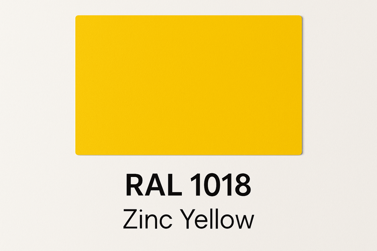 Show an example of RAL 1018