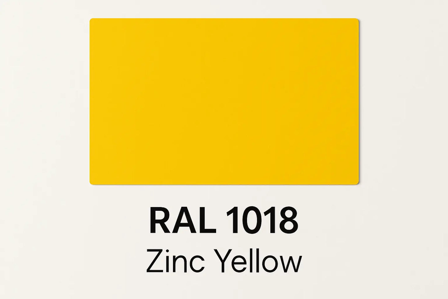 Show an example of RAL 1018