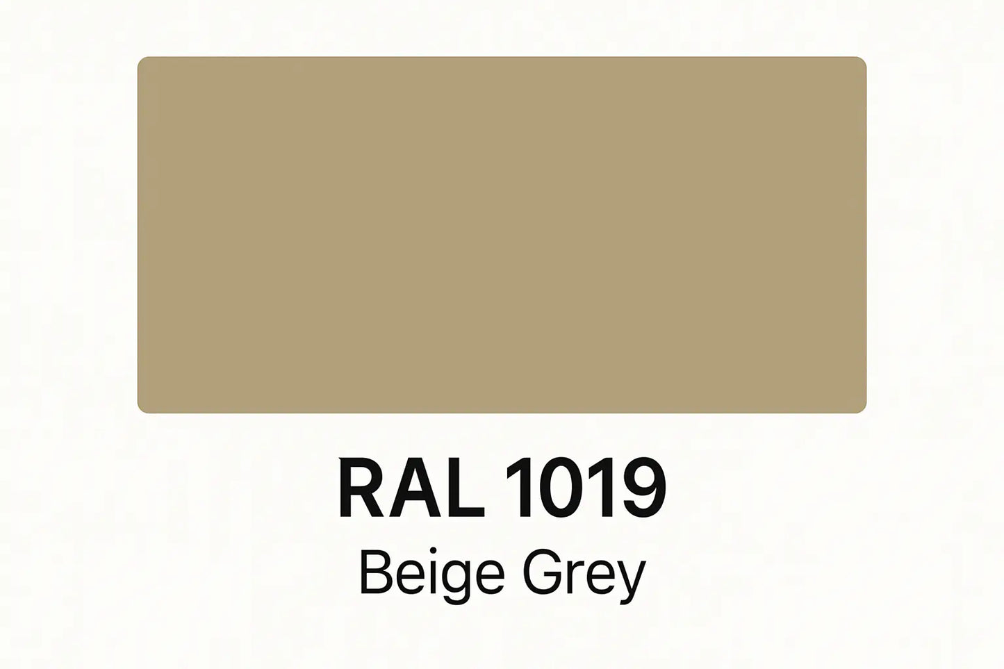 Show an Example of RAL 1019