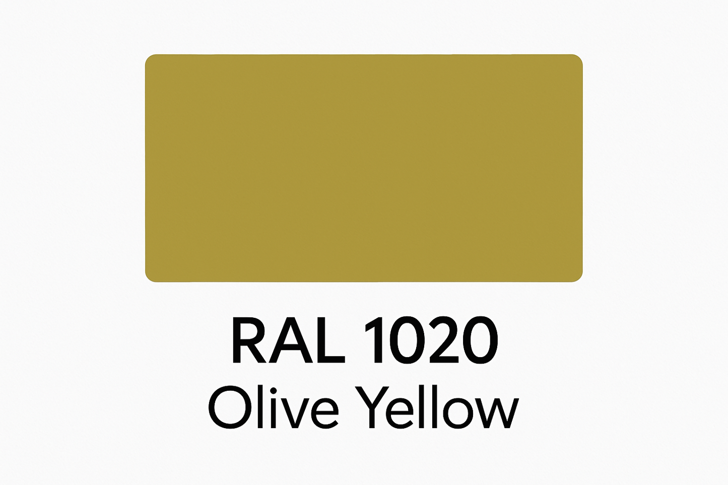 Show an example of RAL 1020