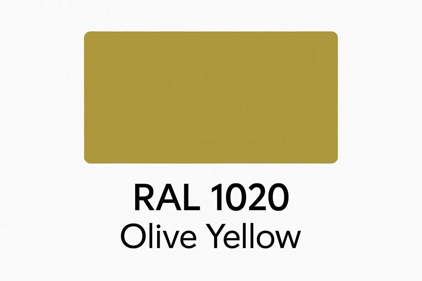 Show an example of RAL 1020