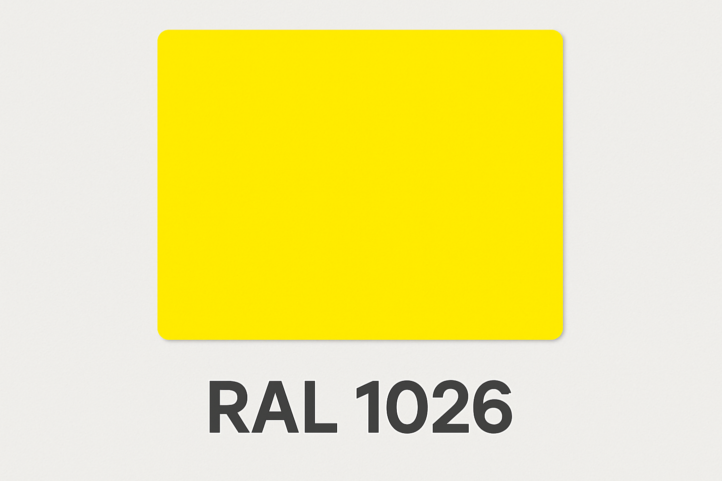 Show an example of RAL 1026
