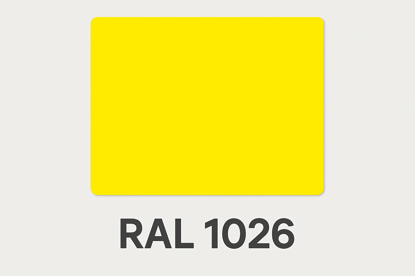 Show an example of RAL 1026