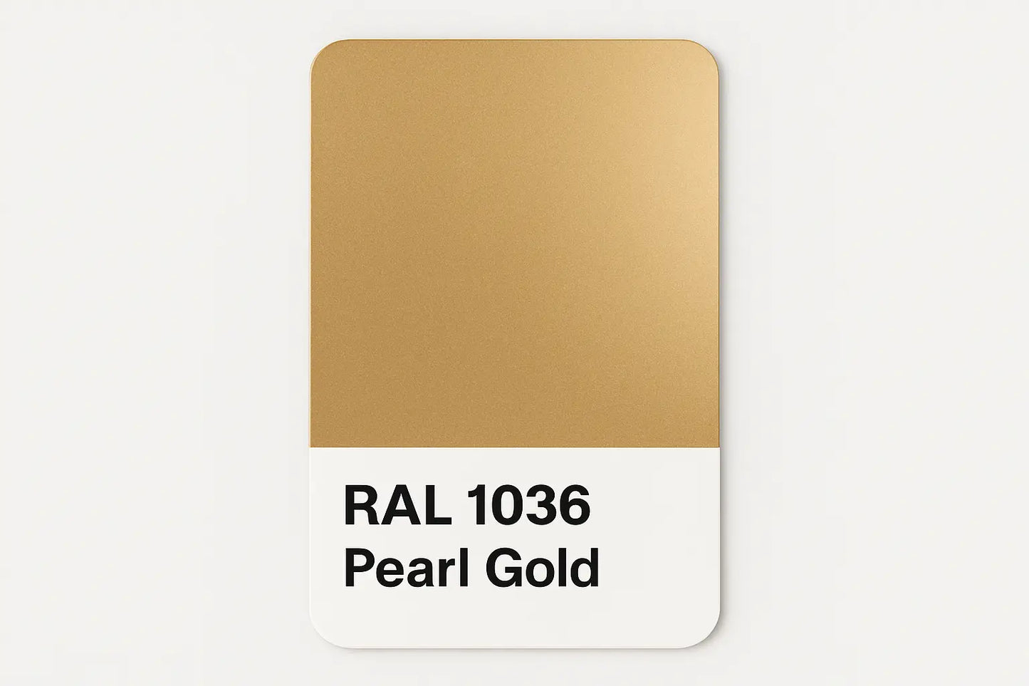 Show an example of RAL 1036 Pearl Gold