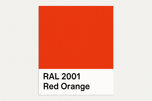 Show an example of RAL 2001 Red Orange