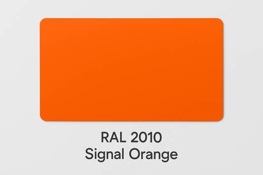 Show an example of RAL 2010 Signal Orange