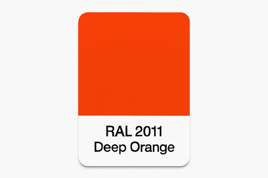 Show an example of RAL 2011 Deep Orange