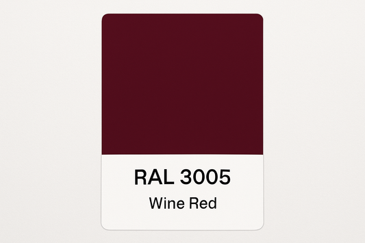 Show an example of RAL 3005 Wine Red