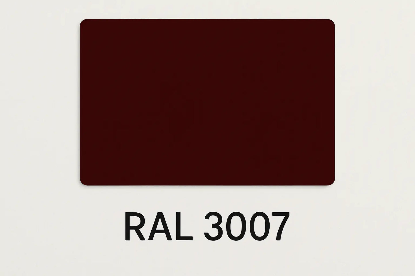 Show an example of RAL 3007