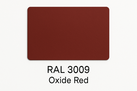 Show an example of RAL 3009 Oxide Red