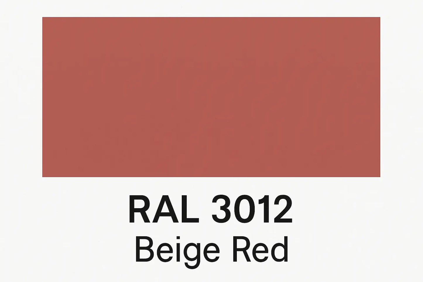 show an example of RAL 3012 Beige Red