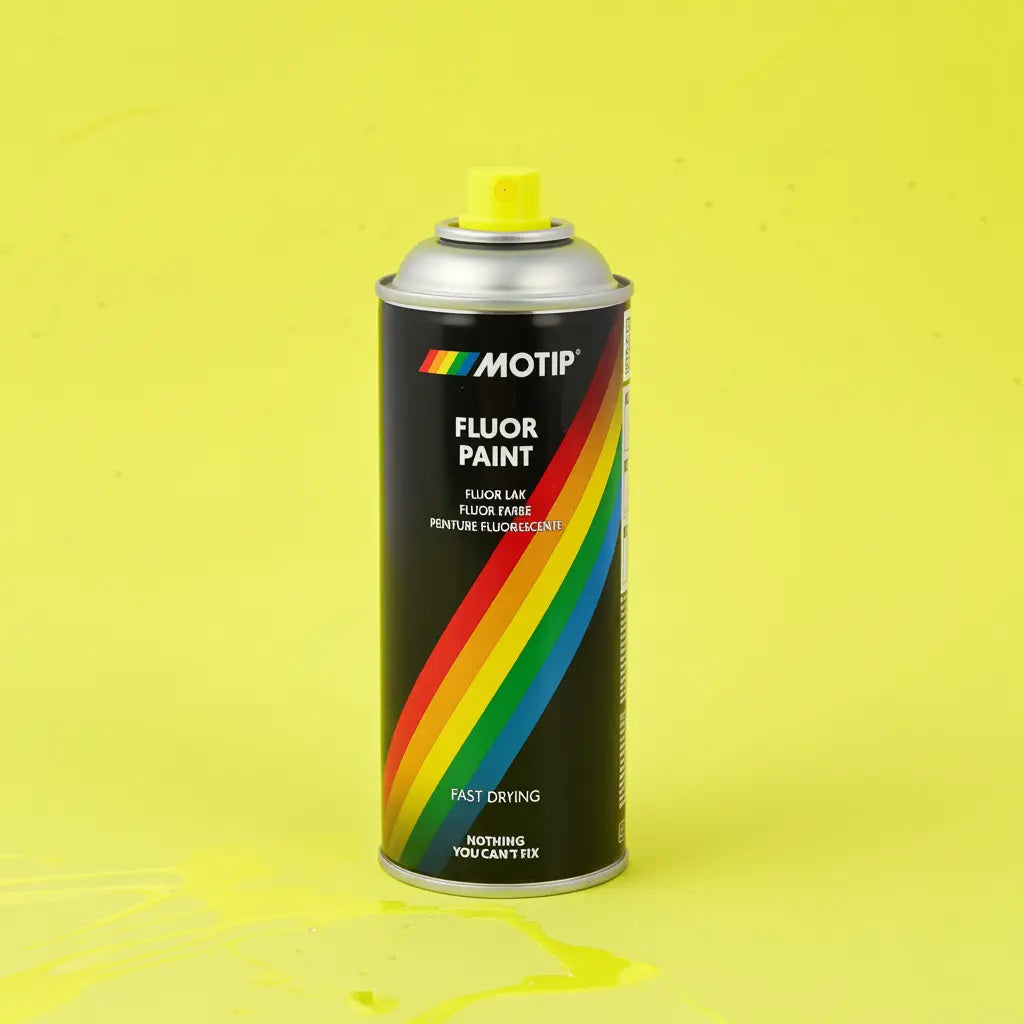 Fluorescent Yellow 400ml Motip