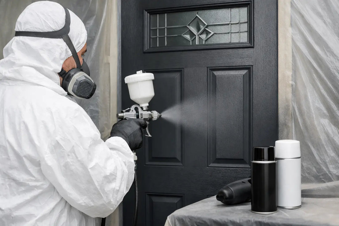 How to Spray Composite Doors for a Lasting Finish