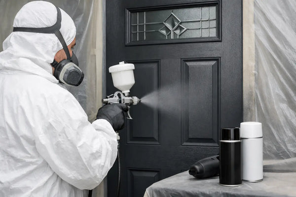 How to Spray Composite Doors for a Lasting Finish