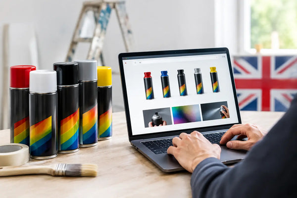 Online Aerosol Paint Ordering Guide for UK Jobs