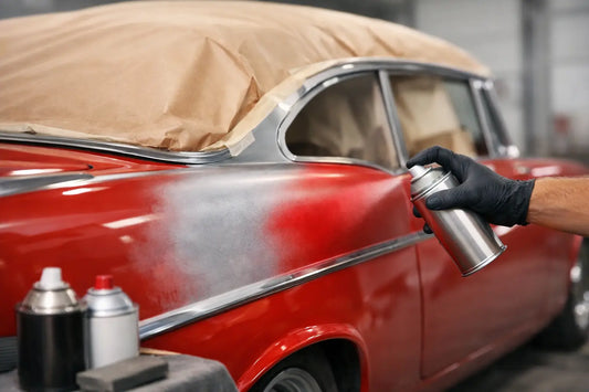 Classic Car Aerosol Paint Done Properly