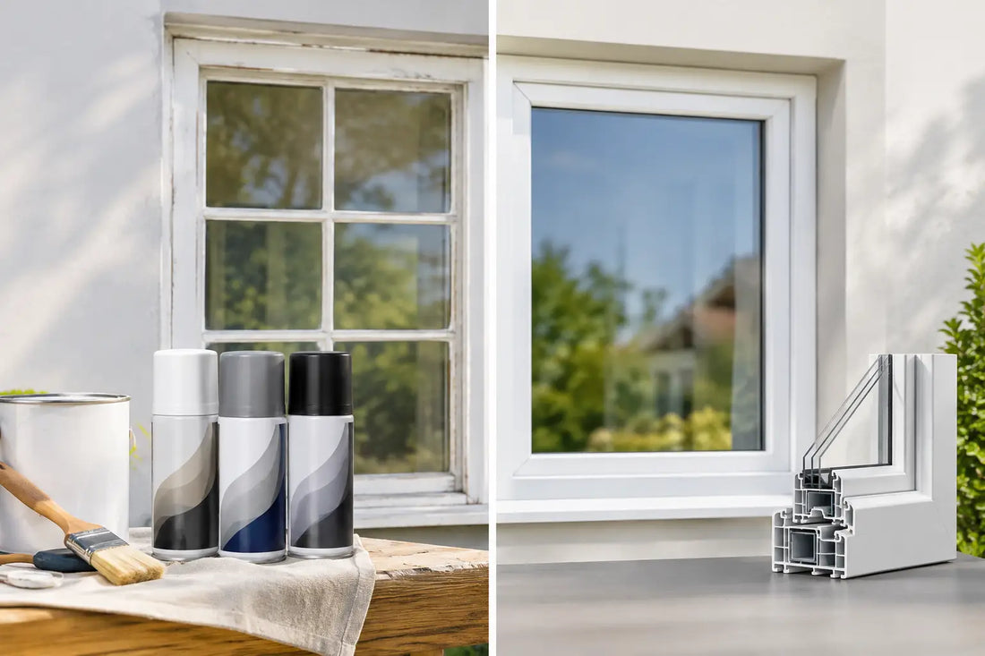 UPVC Paint Versus Window Replacement: Which Wins?
