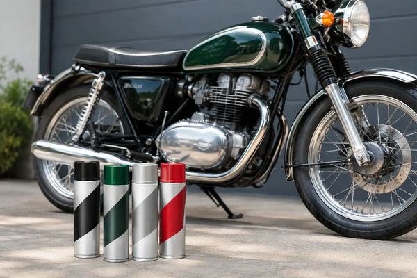 Spray Paint for Classic Motorcycles That Lasts
