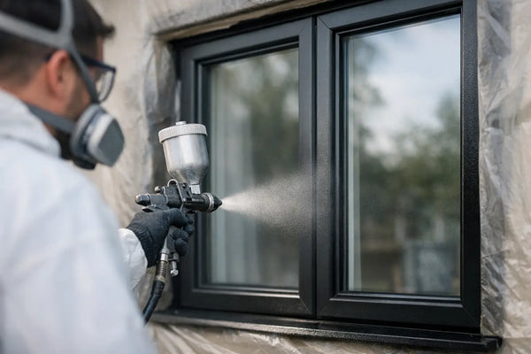 How to Spray Paint UPVC Windows Properly