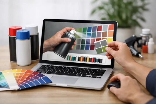 How to Buy Colour Match Spray Paint Online
