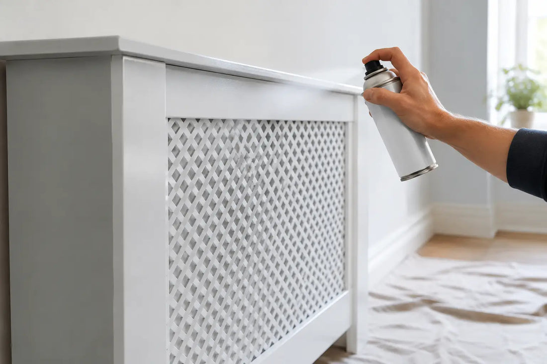 How to Spray Radiator Covers for a Smooth Finish