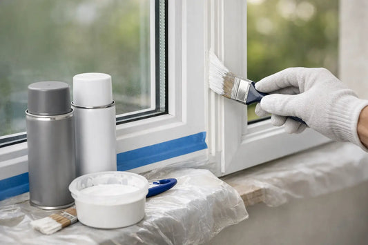How to Paint PVC Window Frames for a Durable Finish