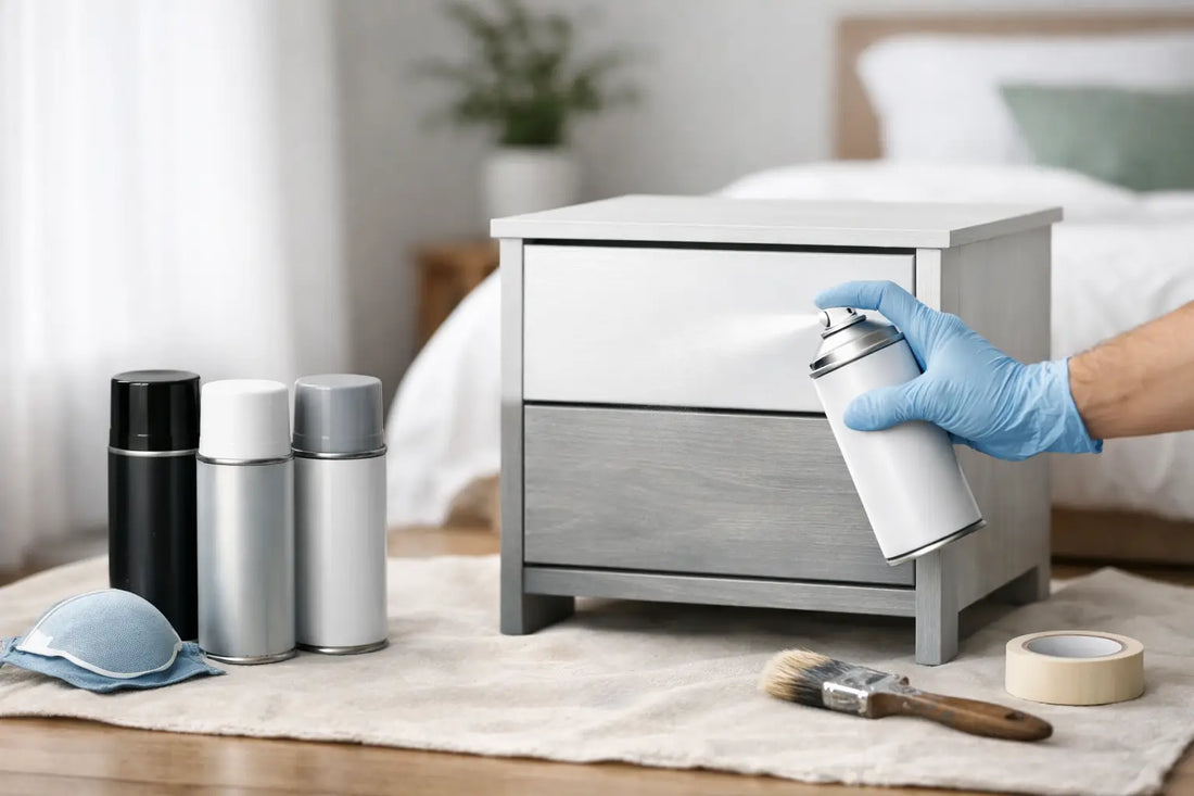 Spray Paint for Bedside Cabinets That Lasts