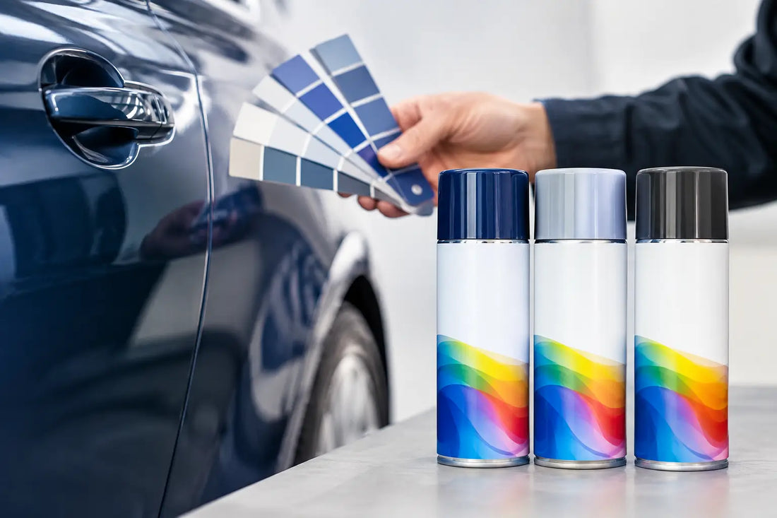 Valspar Colour Matching for Aerosol Repairs