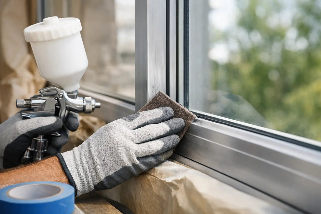 How to Refinish Aluminium Window Frames