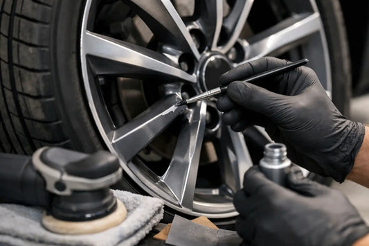 How to Touch Up Alloy Wheels Properly