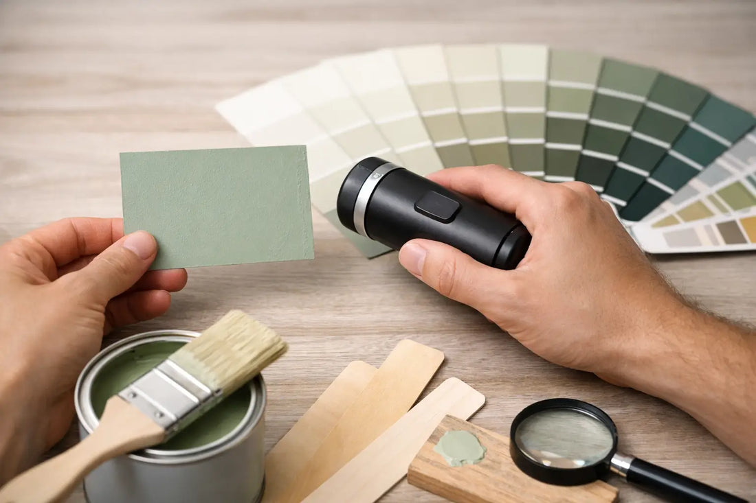 How to Match Paint Colour from a Sample