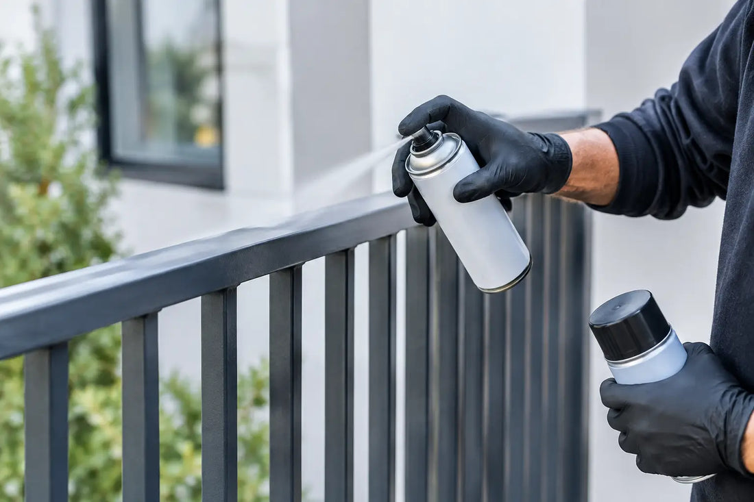Best Aerosol for Site Railings and How to Apply It